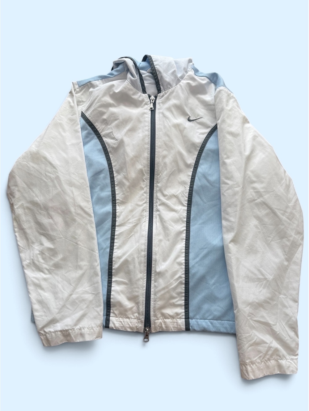 Nike Y2K Colorblock Windbreaker Jacket Size M